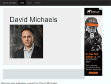 Tablet Screenshot of davidmichaels.org